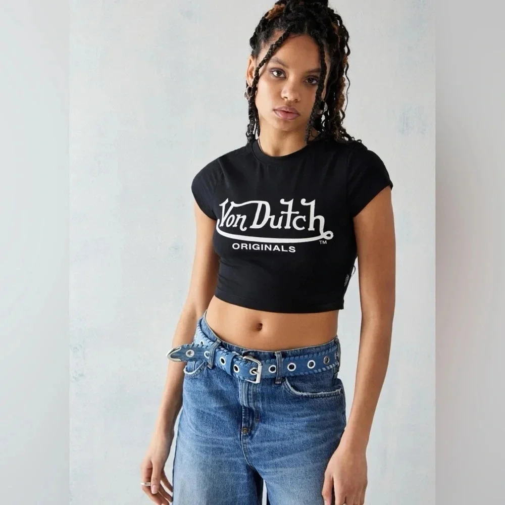 VON DUTCH NWT ORIGINAL LOGO BABY TEE